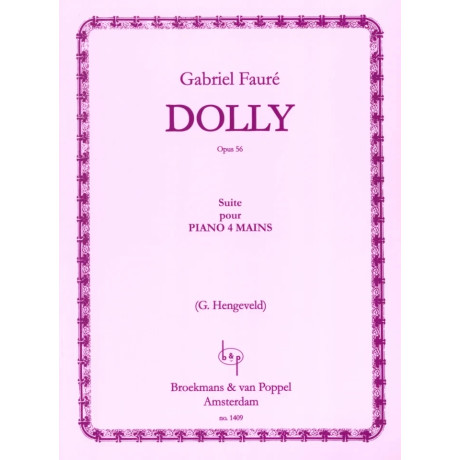 Faurè - Dolly Op.56 per Pianoforte a 4 Mani