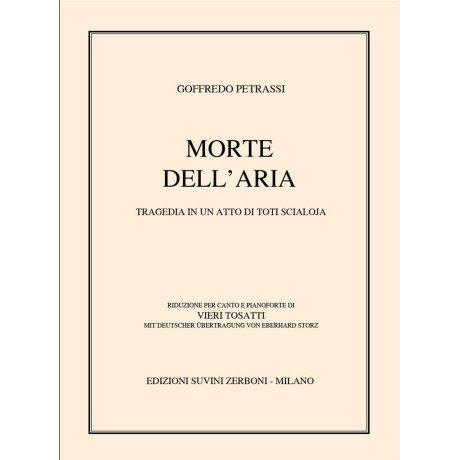 Petrassi - Morte dell'Aria per Canto e Pianoforte