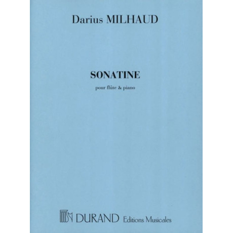 Milhaud - Sonatina per Flauto e Piano