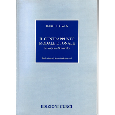 Owen - Il Contrappunto Modale e Tonale