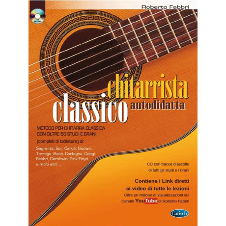 Fabbri - Chitarrista Classico Autodidatta con CD