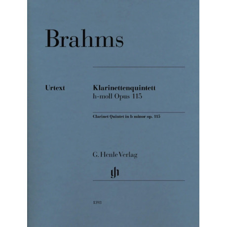 Johannes Brahms - Clarinet Quintet in B minor Op. 115