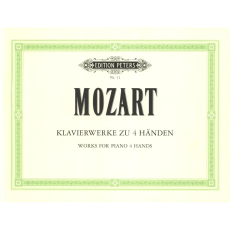 Mozart - Works per Pianoforte a 4 Mani