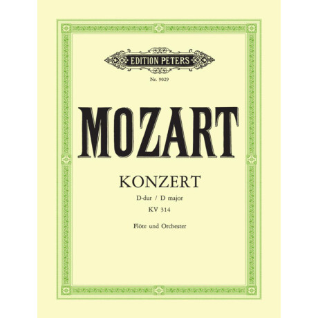 copy of Mozart - Concerto n.2 in Re Maggiore KV314 Flauto e Pf.