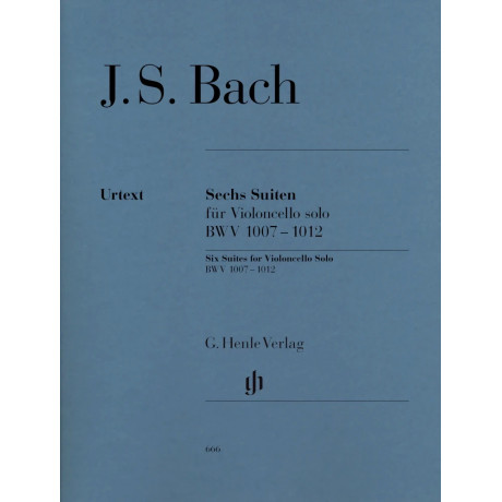Johann Sebastian Bach - 6 Suite per violoncello solo BWV 1007-1012