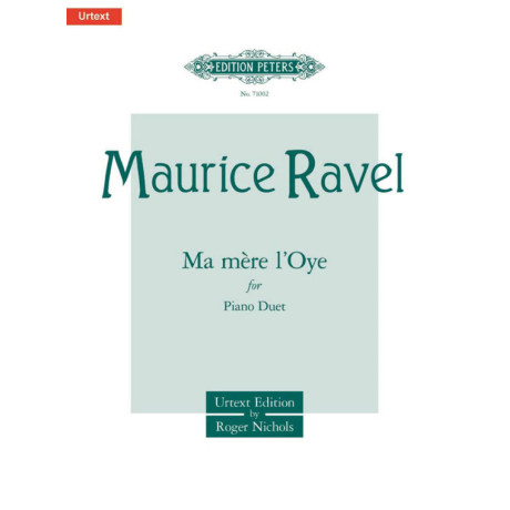 Ravel-  Ma Mère L'Oye per Pianoforte a 4 Mani
