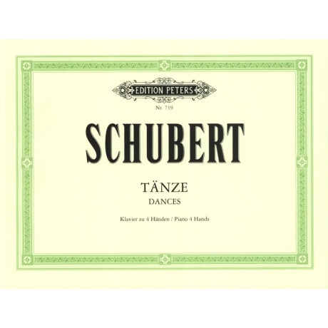 Schubert - Dances per Pianoforte a 4 Mani
