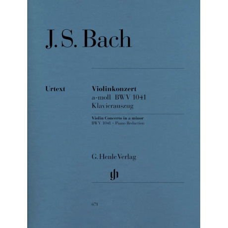 Johann Sebastian Bach - Violin Concerto in A minor BWV 1041