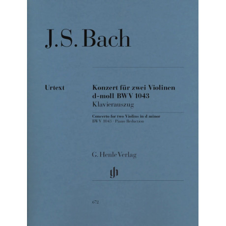 Johann Sebastian Bach - Concerto for two Violins in D minor BWV 1043