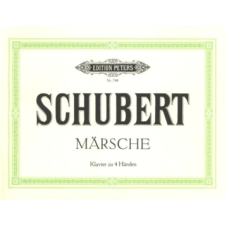 Schubert - Marcie per Pianoforte a 4 Mani