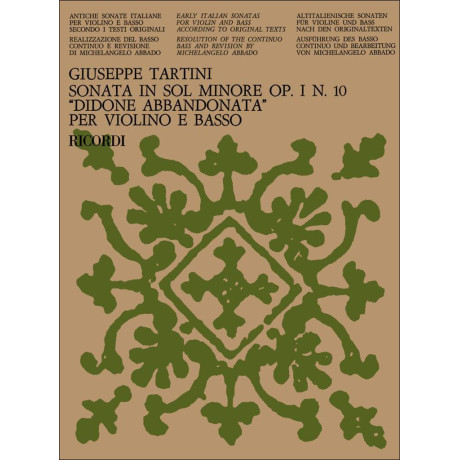 Tartini - Sonata in Sol Minore Op.1 n.10 per Violino e Basso