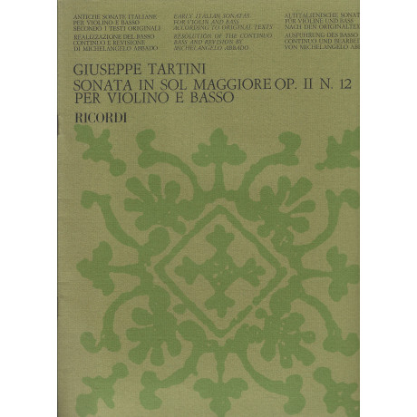 copy of Tartini - Sonata in Sol Minore Op.1 n.10 per Violino e Basso
