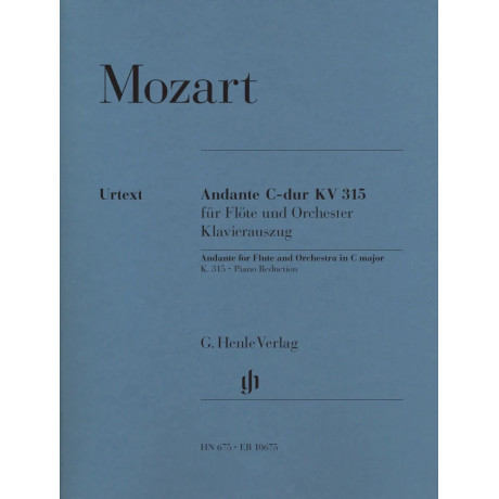 Mozart - Andante in do maggiore per flauto e orchestra KV 315