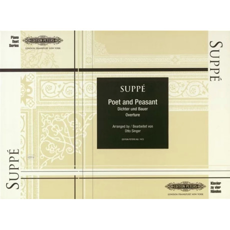Suppè - Poet and Peasant per Pianoforte a 4 Mani